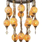 Turkish Decorative Turkish Turkish Handmade Mosaic Glass Handicraft Decorative Pendant Lamp