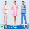 2015 Fashion Nurse Uniform Dress / Medical Scrubs / Beautician Uniform For Hospital With Japanese Fabric