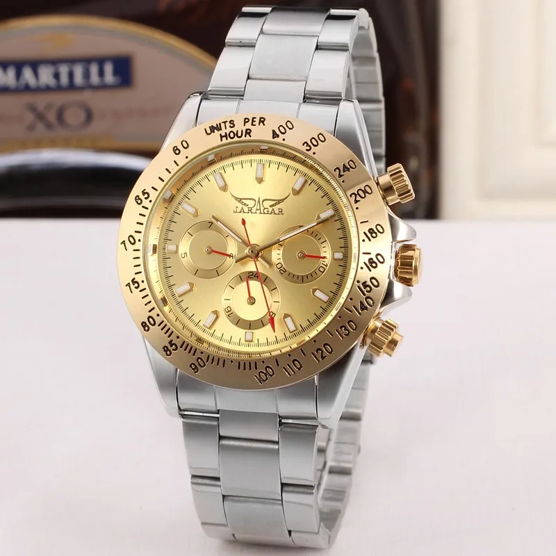China Wholesale Jargar automatic mechanical movement designer inspired watches at cheap, reloj hombre