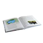 Hard cover wholesale sewing binding customized printed book cover