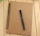 The draft coil notebook notepad kraft paper, and write the exercise books