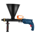 Large capacity hopper All-copper motor plastic caulking gun