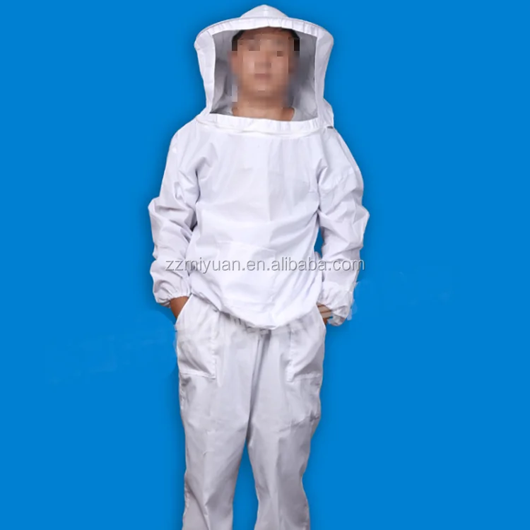 La apicultura venta al por mayor de ropa de protección de abeja mantener chaqueta/traje