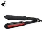 Hair Straightener Iron Ceramic Vapor Plate Chapinha Titanium Professional Ultrasonic Infrared Steam Hair Flat Iron