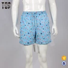 Men's clothing custom printed shorts mens summer swim shorts with mesh lining