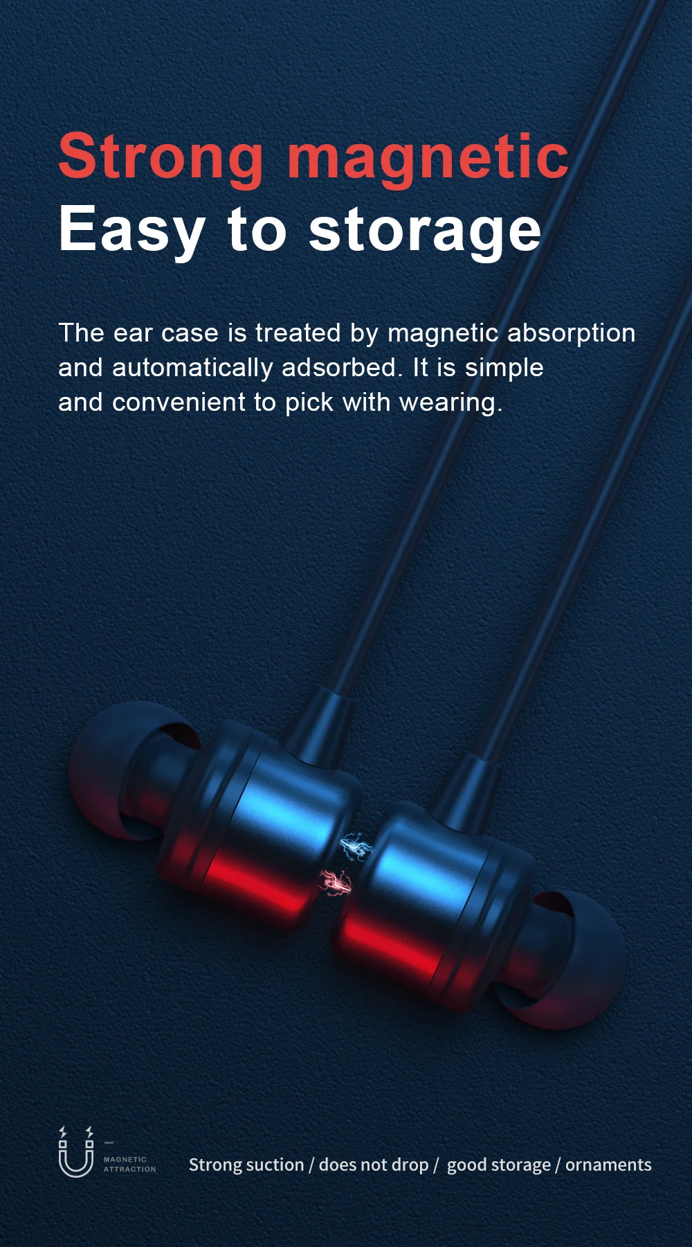 JOYROOM JR-D3S BT 4.2 Dual Battery Headset Sports Earphones Wireless - ANKUX.COM