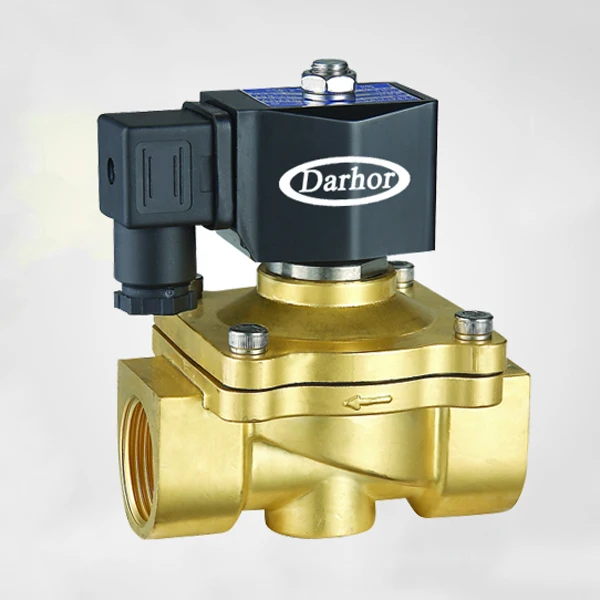 12V G1//2/" NC entrada de solenoide válvula de agua eléctrico de plástico para agua dispensar GB