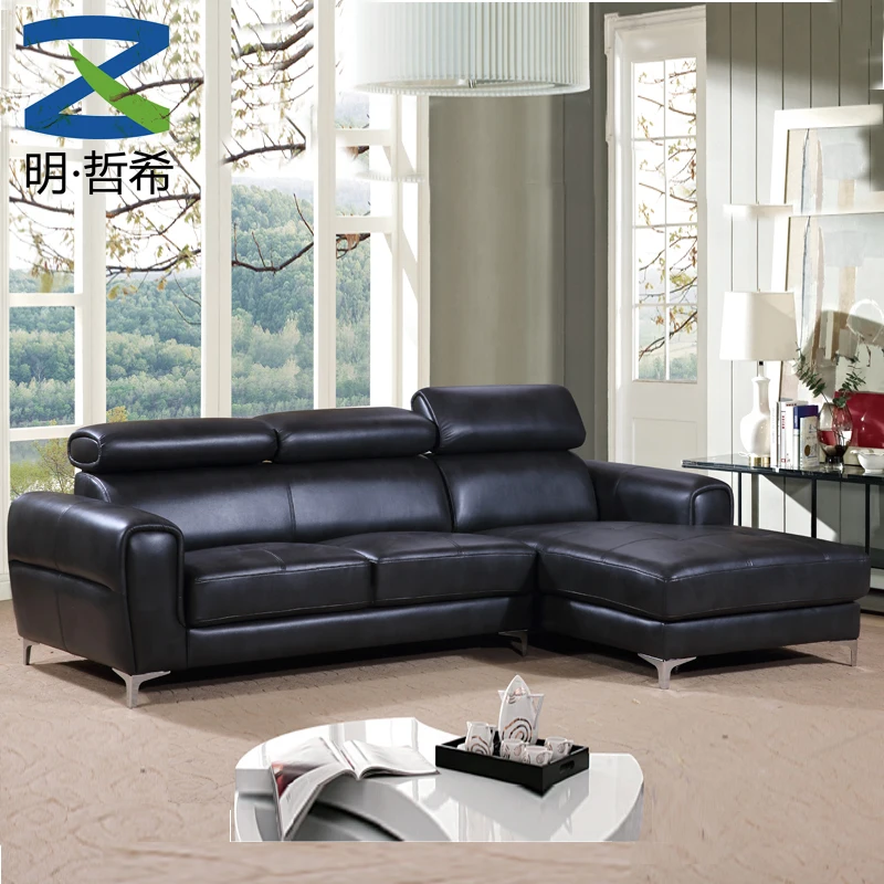 -Custome feito barato preço de Sofás de madeira em forma de l sofá da Sala conjuntos