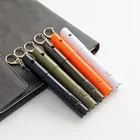 Whistle Plastic LED Light Ballpoint Ball Pen With Metal Clip