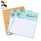 Factory price coloring printing oem writing paper table calendar