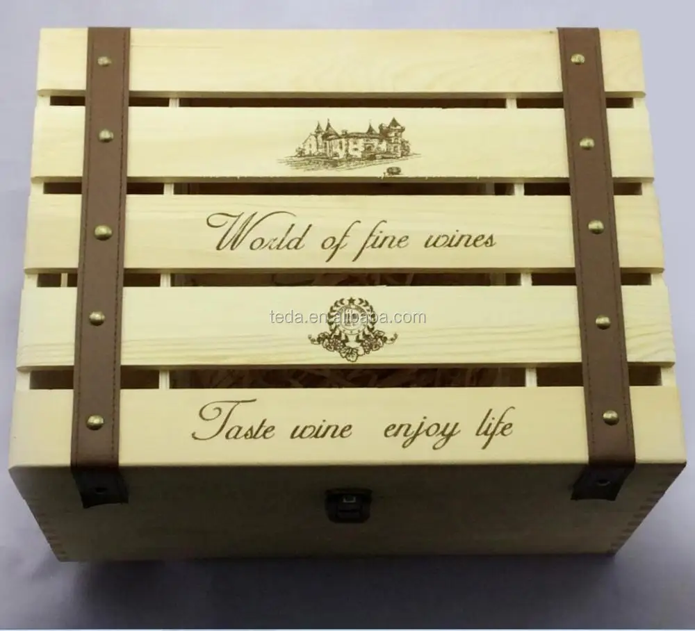 FSC customized logo and design wooden shipping wine gift box for 6 bottles FSC customized logo and design wooden shipping wine gift box for 6 bottlesQQ20170627171107