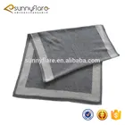 latest knitted striped silk cashmere scarf poncho for ladies