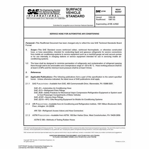SAE J2196