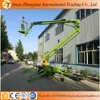 Articulated towable boom lift truck mounted hydraulic boom lift aerial work platform price