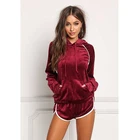Flash Fabric Suit Sport Wear Shiny Running Shorts