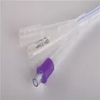 Disposable Silicone 3 way foley catheter sizes