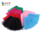 cheap ballet tulle puffy tutu skirt kids dress