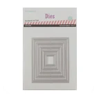 DIY craft scrapbooking paper card making square shape metal cutting dies