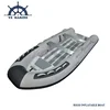 RHIB 390 Aluminum Hull Welded Inflatable Boat For Sale
