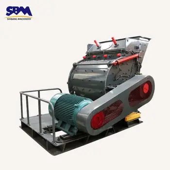 SBM low price easy handling hammer clay crusher