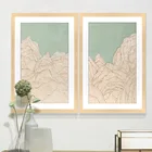 Creative wood painting for home decorations wall decor