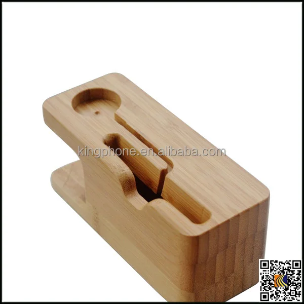 for iphone wood stand