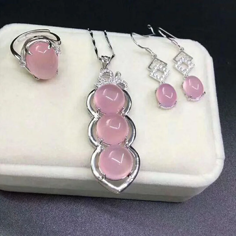 pink jade jewelry