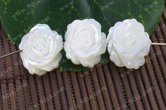 Cheap Price Mother of Pearl Shell Bead Craft Shell Flower
