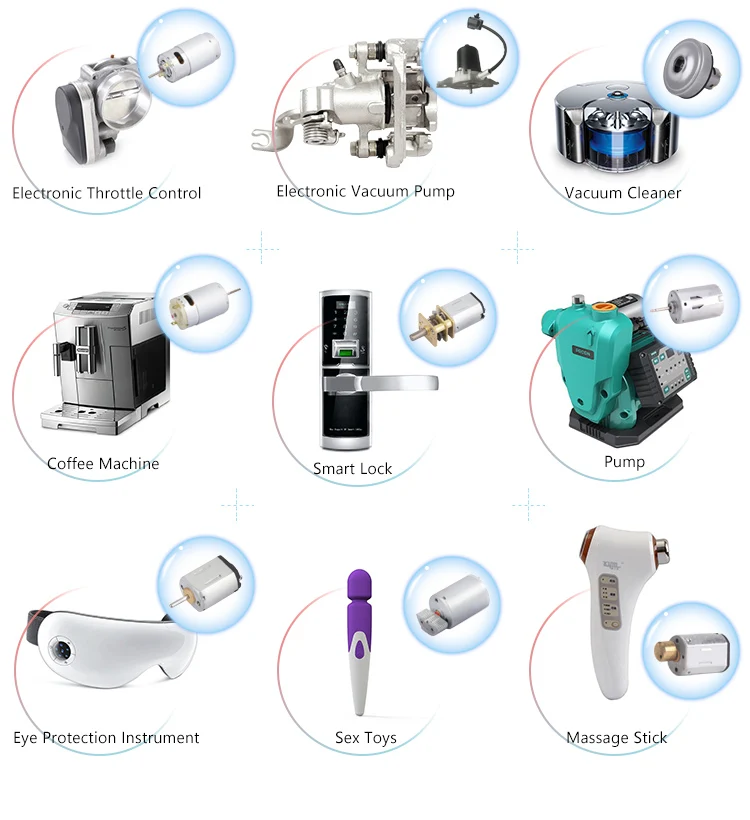 12 volt dc motor with gear box for Electric lock