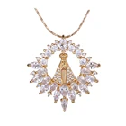 33171 Xuping trendy neck covering gold jewelry magnetic fake gold pendant for important invitations