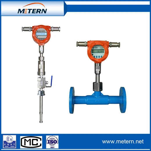 Thermal gas mass flow meter 6