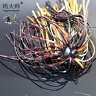 Professional Artificial skirt for push weight and football jig head