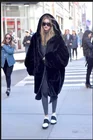STABILE Custom oversize Angoreen faux rabbit fur coat
