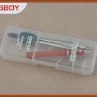 student compass in transparent plastic box, school compass ,