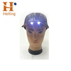 Best quality Custom LED Hat and LED Cap , LED Baseball caps with lights in visor