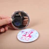 Hot sale personalized promotion gift metal tin hand mirror/ makeup mirror / pocket mirror