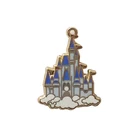 Lapel Pin Manufacturers Custom Castle Pendant Metal Enamel Charm