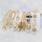 HD jewelry 2017 wholesale made in china new fashion Indian 18 K gold Plating costume jewellery for Wedding