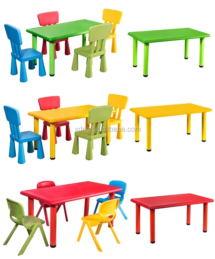 Wholesale Portable Polyethylene Adjustable Jolly Kids Table And Chairs