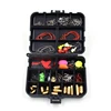 Fishing Hooks Connector Spring Ring Line Holder Keeper Beads 128 Pcs Tackle Box Lure Fishing Accessories set
