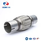stainless steel 304 auto exhaust flexible interlock hose, flexible metal hose