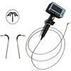 6mm Dual Probe 4-Way Articulating Borescope Videoscope with Video Record Take Picture Image Freeze Zoom and LED Adjustment