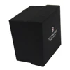 Square black elegant gift box with the lids jewelry black gift box