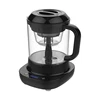 Automatic iced cold brew coffee and tea maker, cold drip coffee maker with filter and ice tube