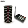 Long Range Coaster Pager System Personal Wireless Pager K-999 keypad and K-13 Coaster Pager