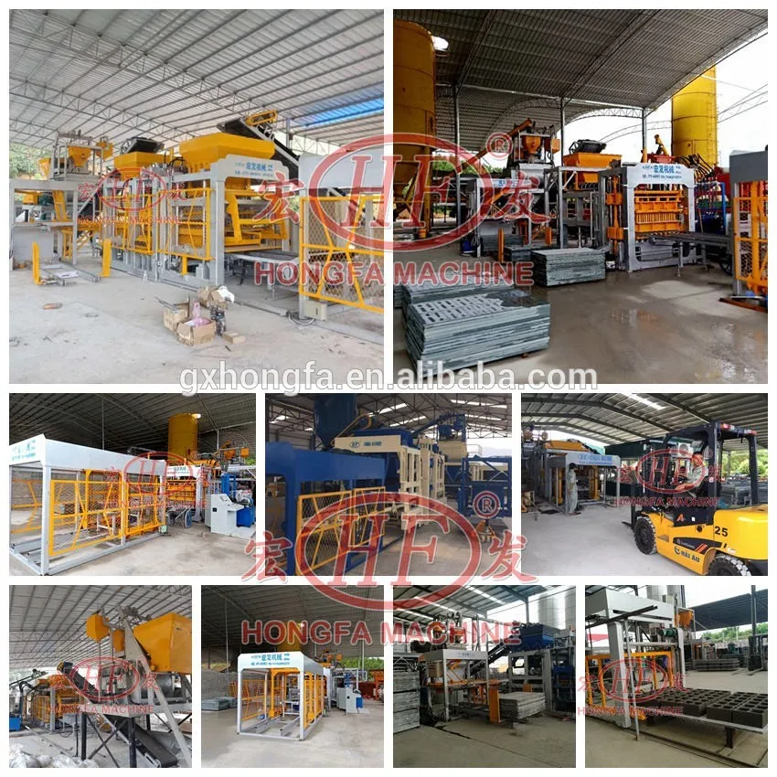 Fully Automatic Concrete Block Making Machine and Paver Block Making Machine in Brick Machinery