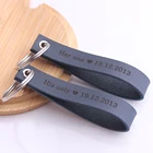 Promotional Handmade Genuine Leather Car Keychain