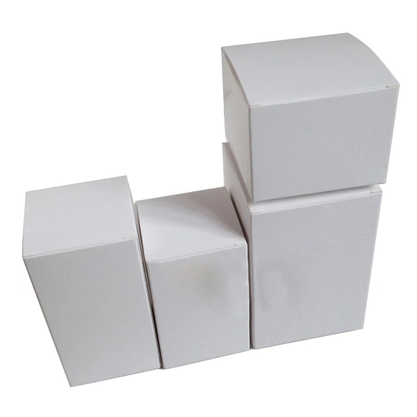 small white box packaging for gift,accept custom size paper box
