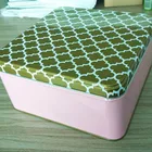 metal tin gift box for cookies square size GQ-042