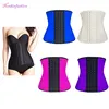 Five colors 9 steel bones 3 layers latex waist trainer shaper corset